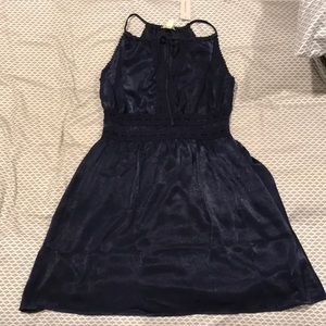 Blue halter dress from Francesca's